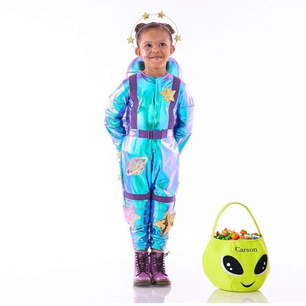 Pottery Barn Kids Galactic Blue and Purple Costume